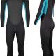 Nataly Osmann Kids Wetsuit 3mm Neoprene Thermal Full Suit Boys Girls Junior Youth Child Diving Suit Long Sleeve Wet Suits Short Sleeve Swimsuit Keep Warm for Water Sports Surfing Swimming