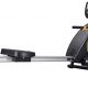 FISUP Exercise & Fitness Rowers Magnetic Rowing Machine Adjustable Powerful Silent System Workout for Home Office Use Black