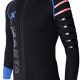 Tongina Mens 3mm Neoprene Jacket Front Zipper Wetsuit Top Long Sleeve Rash Guard – Surfing, Windsurfing, Wakeboarding & Water Sports