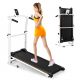 4-EVER Folding Manual Walking Treadmill,Non-Electric Incline Machine with LCD Monitor Display and Twin Flywheels for Home Gym,Cardio Stride Fitness Exercise Workouts Training Indoor